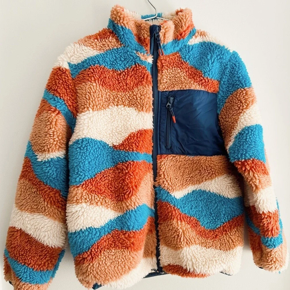 H&M Kids TEDDY SHERPA FLEECE ACTIVEWEAR JACKET​ - Picture 2 of 8
